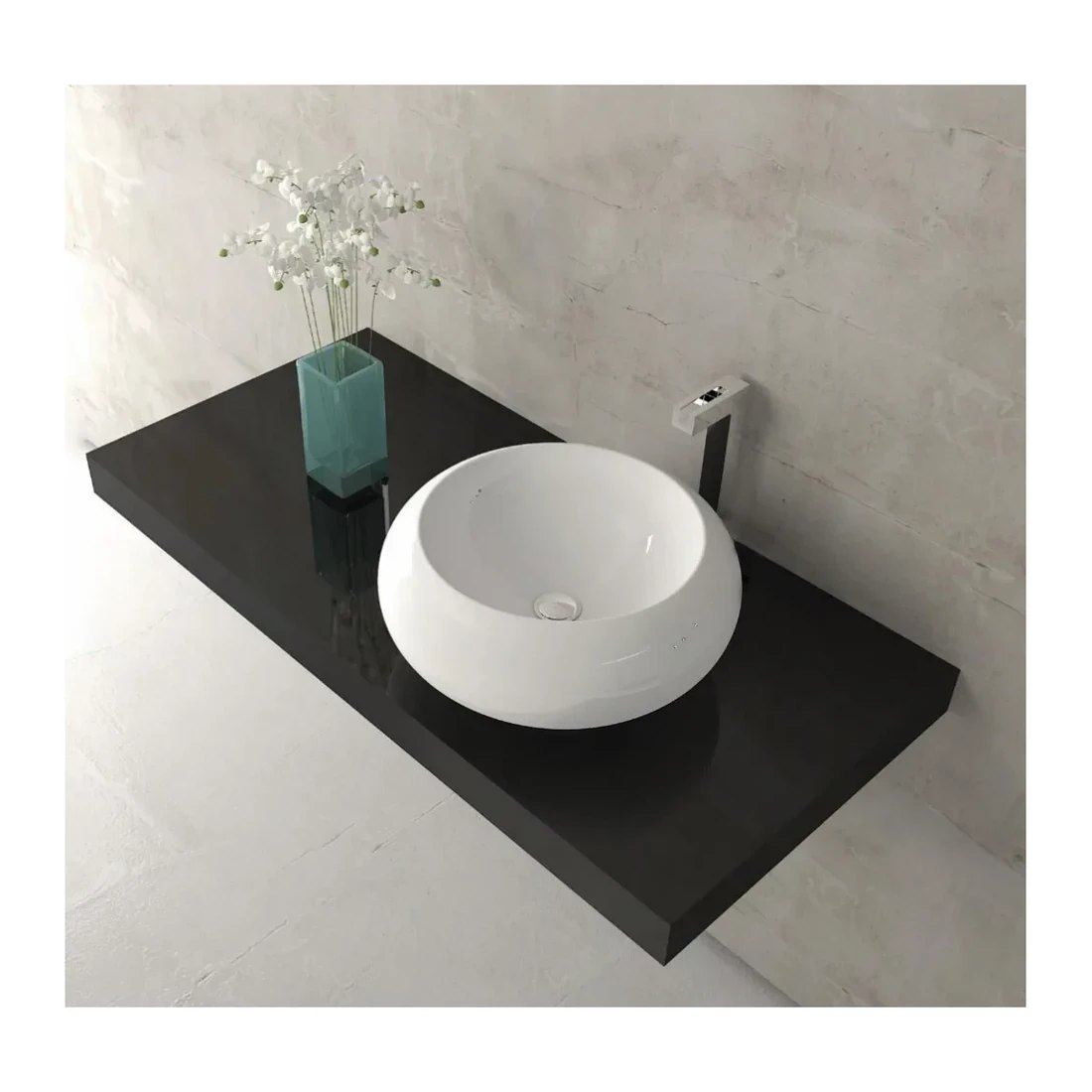 روشویی روکابینتی (کانتر) اورلاند گلسار
